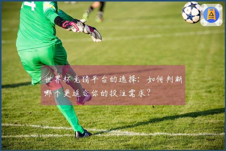 世界杯竞猜平台的选择：如何判断哪个更适合你的投注需求？