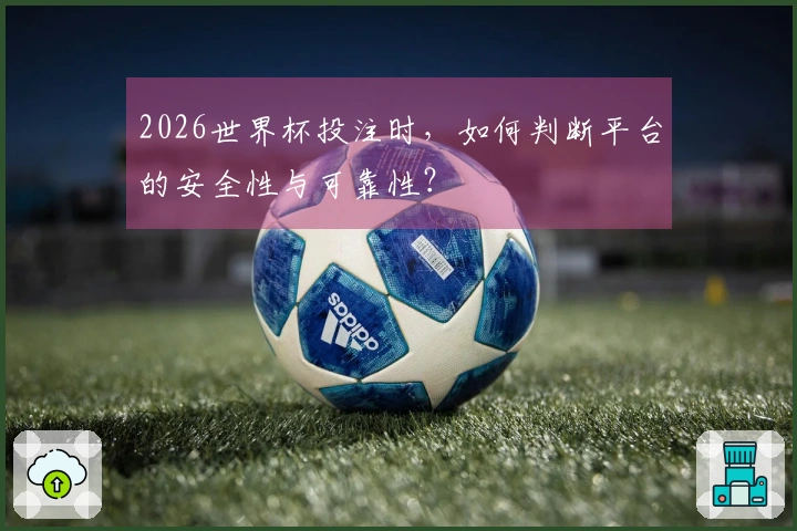 2026世界杯投注时，如何判断平台的安全性与可靠性？