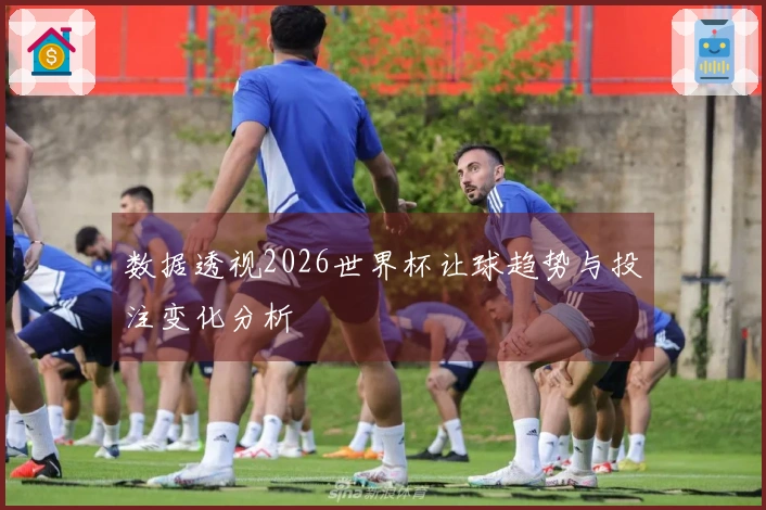 数据透视2026世界杯让球趋势与投注变化分析