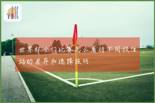 世界杯冷门比赛怎么看待不同投注站的差异和选择技巧