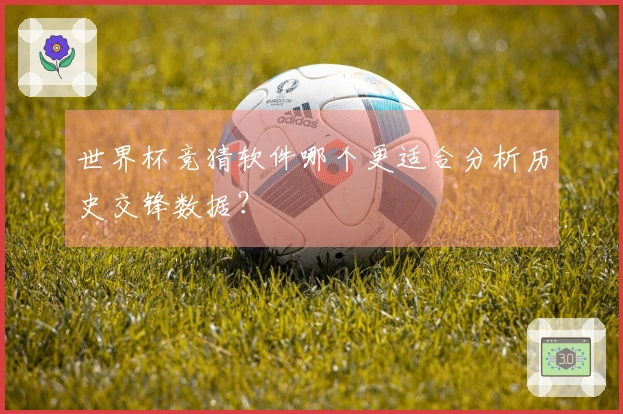 世界杯竞猜软件哪个更适合分析历史交锋数据？